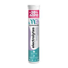 MY ELEMENTS Electrolytes, Ηλεκτρολύτες με Γεύση Πορτοκάλι - 24 αναβρ. δισκία