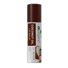 DR. ORGANIC Virgin Coconut Oil Lip Balm, Ενυδατικό Xειλιών με Βιολογικό Έλαιο Καρύδας -5,7ml