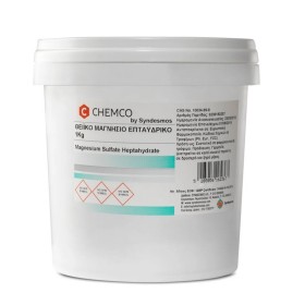 CHEMCO Magnesium Sulfate Heptahydrate, Θειικό Μαγνήσιο Επταϋδρικό, Ph.Eur. FCC - 1kg