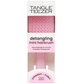 TANGLE TEEZER Detangling Mini Hairbrush, Straigth- Curly, Millennial Pink , Μικρή Βούρτσα Ξεμπερδέματος Μαλλιών - 1τεμ