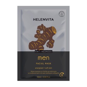 HELENVITA Men Anti Redness Mask, Μάσκα Προσώπου για Άντρες, με Τζίντζερ & Καλέντουλα - 10ml
