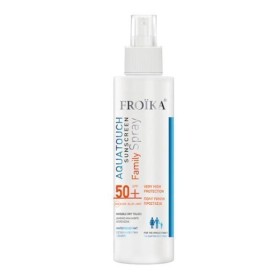 FROIKA Aquatouch Fluid SPF50+ Spray, Αντηλιακό Σώματος για Όλη την Οικογένεια -250ml