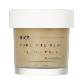 THANK YOU FARMER Rice Pure The Real Scrub Pack & Μάσκα Προσώπου -100ml