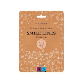 KOCOSTAR Ultimate Face Patches Smile Lines Wrinkle Care, Επιθέματα για τις Ρυτίδες Γύρω από το Στόμα - 6ζευγη