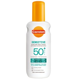 CARROTEN Sensitive Suncare Milk SpraySPF50+, Αντηλιακό Γαλάκτωμα Σπρέι για Ευαίσθητο Δέρμα - 200ml