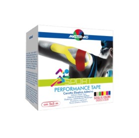 MASTER AID Sport Performance Tape, Αθλητική Ταινία, Μπεζ - 5cm x 5m