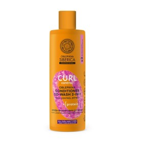 NATURA SIBERICA Oblepikha Professional Curl Control Conditioner Co-Wash 2in1, Κρέμα Μαλλιών για Μπούκλες με 3x Ιπποφαές & Πρωτεΐνη Σίτου - 400ml