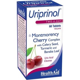 HEALTH AID Uriprinol, Συμπλήρωμα Διατροφή για την Διατήρηση Υγιών Επιπέδων Ουρικού Οξέος - 60tabs