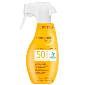 BIODERMA Photoderm Moisturising Invisible Spray SPF50+, Ενυδατικό Αόρατο Αντηλιακό Σπρέι - 300ml