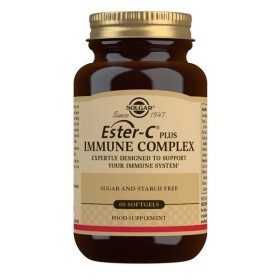 SOLGAR Ester-C Plus Immune Complex - 60softgels