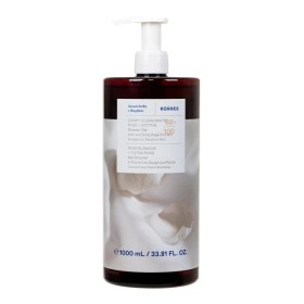 KORRES Crispy Clean White Rose & Cotton Shower Gel, Ενυδατικό Αφρόλουτρο Σώματος Λευκά Άνθη & Βαμβάκι -1lt