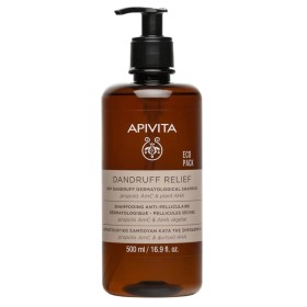 APIVITA Dry Dandruff Shampoo Eco Pack, Σαμπουάν Κατά Της Ξηροδερμίας με Σέλερι & Πρόπολη -500ml