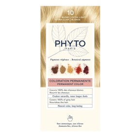 PHYTO Phytocolor Νο10 Extra Light Blond, Μόνιμη Βαφή Μαλλιών Κατάξανθο Πλατινέ