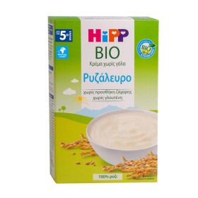 HIPP Bio Κρέμα Χωρίς Γάλα Ρυζάλευρο, Απο τον 5ο Μήνα - 200g