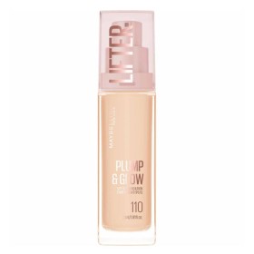 MAYBELLINE Plump & Glow Foundation SPF15/ Εμπλουτισμένο με Νιασιναμίδη και Υαλουρονικό Οξύ, No110 -30ml