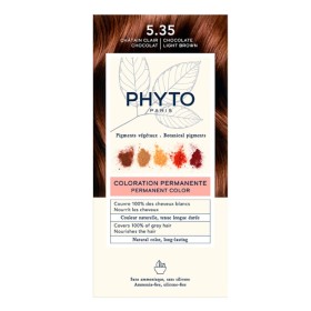 PHYTO Phytocolor Νο5.35 Chocolate Light Brown, Μόνιμη Βαφή Καστανό Ανοιχτό Σοκολατί