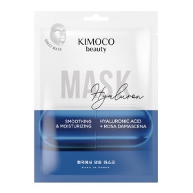 KIMOCO Beauty Hyaluron Sheet Mask, Μάσκα Προσώπου με Υαλουρονικό Οξύ -1τεμ
