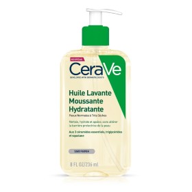 CERAVE Hydrating Foaming Oil Cleanser, Λάδι Καθαρισμού Προσώπου & Σώματος - 236ml