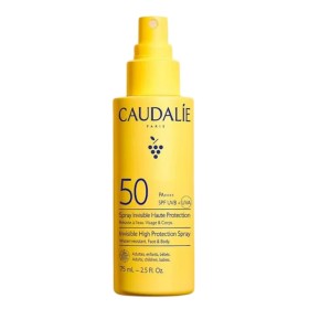 CAUDALIE Invisible High Protection Spray Spf50, Αντηλιακό με Λεπτόρρευστη Υφή και Αόρατο Αποτέλεσμα -75ml