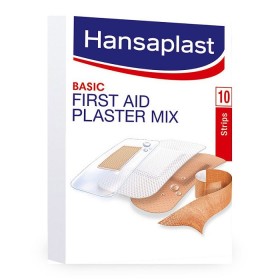 HANSAPLAST Basic First Aid Plaster Mix - 10τεμ