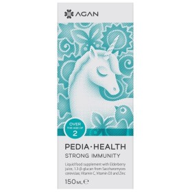 AGAN Pedia-Health Strong Immunity Συμπλήρωμα Διατροφής για την Ενίσχυση του Ανοσοποιητικού των Παιδιών 150ml