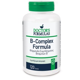 DOCTORS FORMULAS B- Complex Formula, Σύμπλεγμα Βιταμινών Β - 120tabs