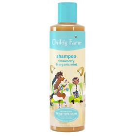 CHILDS FARM Shampoo, Strawberry & Organic Mint, Παιδικό Σαμπουάν - 250ml