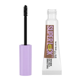 MAYBELLINE Super Lock Brow Glue Gel, 257 Medium Brown, Τζελ Σταθεροποίησης Φρυδιών - 7ml