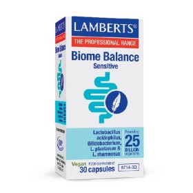 LAMBERTS Biome Balance Sensitive 25, Συμπλήρωμα Διατροφής με Προβιοτικά -30caps