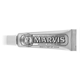 MARVIS Mini Smokers Whitening Mint Toothpaste, Λευκαντική Οδοντόκρεμα για Καπνιστές - 10ml