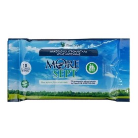 MORE SEPT Μαντηλάκια Οινοπνεύματος - 10pcs