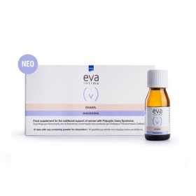 INTERMED Eva Intima Ovasil, Συμπλήρωμα Διατροφής για την Υποστήριξη Γυναικών με Σύνδρομο Πολυκυστικών Ωοθηκών - 10φιαλίδια x 10ml