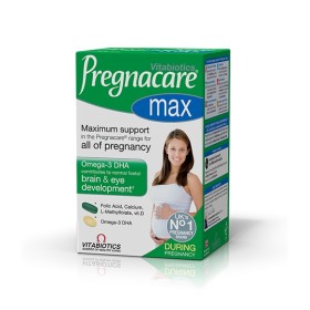 VITABIOTICS Pregnacare Max,  Συμπλήρωμα Διατροφής για Μέγιστη Διατροφική Υποστήριξη στην Έγκυο - 56tabs + 28caps