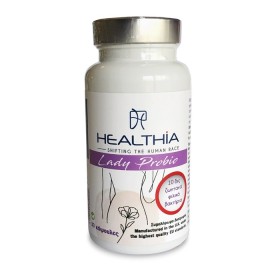 HEALTHIA Lady Probio, Συμπλήρωμα Διατροφής για την Υγεία του Γυναικείου Ουροποιητικού & Αναπαραγωγικού Συστήματος - 30caps