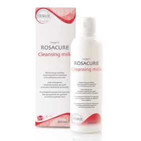 SYNCHROLINE Rosacure Cleansing Milk, Καθαριστικό Γλάκτωμα Προσώπου για Επιδερμίδα με Ευρυαγγείες - 200μλ