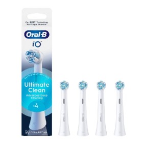 ORAL-B iO Ultimate Clean, Λευκά Ανταλλακτικά -4τμχ
