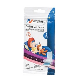 AIDPLAST Cooling Gel Patch, Έμπλαστρο Υδρογέλης για την Μείωση του Πυρετού - 2τμχ
