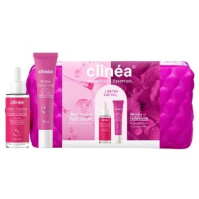 CLINEA Promo Limited Edition Anti-Wrinkle Essentials / Multi Peptide Super Charger, Oρός Προσώπου -30ml & Wrinkle InstaShrink, Κρέμα Ματιών -15ml & ΔΩΡΟ Νεσεσέρ, 1σετ