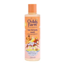 CHILDS FARM Hair & Body Wash Peach & Apricot, Παιδικό Αφρόλουτρο για Μαλλιά & Σώμα με Βερίκοκο & Ροδάκινο - 250ml