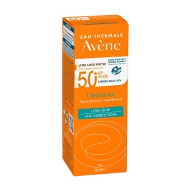AVENE Cleanance Solaire Creme TriAsorB SPF50+, Αντηλιακή Κρέμα για Πρόσωπο με Τάσεις Ακμής - 50ml
