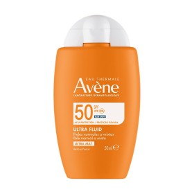 AVENE Ultra Fluid Invisible SPF50, Λεπτόρρευστη Αόρατη Αντηλιακή Κρέμα Προσώπου - 50ml