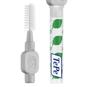 TEPE Interdental Brush, Μεσοδόντια Βουρτσάκια Γκρι, Μέγεθος ISO: 7 (1.3 mm) - 8τεμ