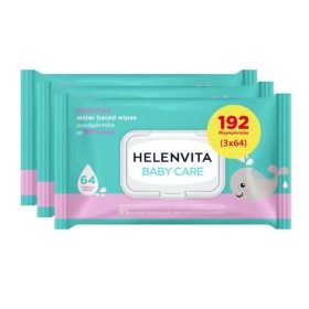 HELENVITA Promo Baby Care Sensitive Wipes 3×64, Βρεφικά Μωρομάντηλα -192τεμ
