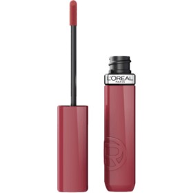 LOREAL PARIS Infallible Laque Resistance Liquid Lipstick, 220 Paris Sunset, Υγρό Λαμπερό Κραγιόν με Διάρκεια 16ωρών - 5ml