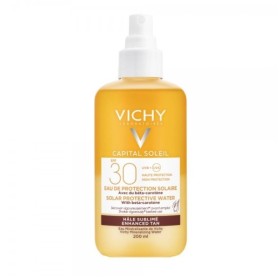 VICHY Capital Soleil Bronzing Sun Protective Water SPF30, Αντηλιακό Νερό για Λαμπερό Μαύρισμα - 200ml