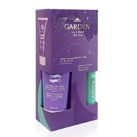 GARDEN Lip & Hand PROMO, Σετ Κρέμα Χεριών Πλούσιας Υφής -30ml + Βάλσαμο Χειλιών Αλόη Βέρα -5.2gr