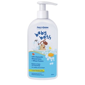 FREZYDERM Baby Bath, Βρεφικό Αφρόλουτρο με Χαμομήλι - 300ml