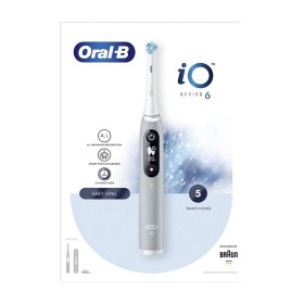 ORAL-B iO Series 6 Gray, Ηλεκτρική Οδοντόβουρτσα Γκρι & Δώρο Θήκη Ταξιδίου -1τεμ