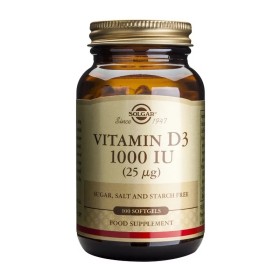 SOLGAR Vitamin D3 1000IU -100softgels