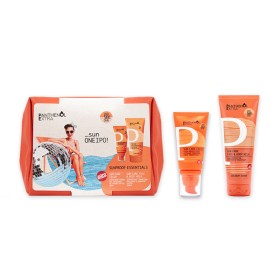 PANTHENOL EXTRA Sunproof Essentials Face & Body, Color SPF50, Αντηλιακή Κρέμα-Τζελ Προσώπου με Χρώμα - 50ml & Face & Body Milk SPF50, Αντηλιακό Γαλάκτωμα Προσώπου & Σώματος 100ml & Δώρο Νεσεσέρ
